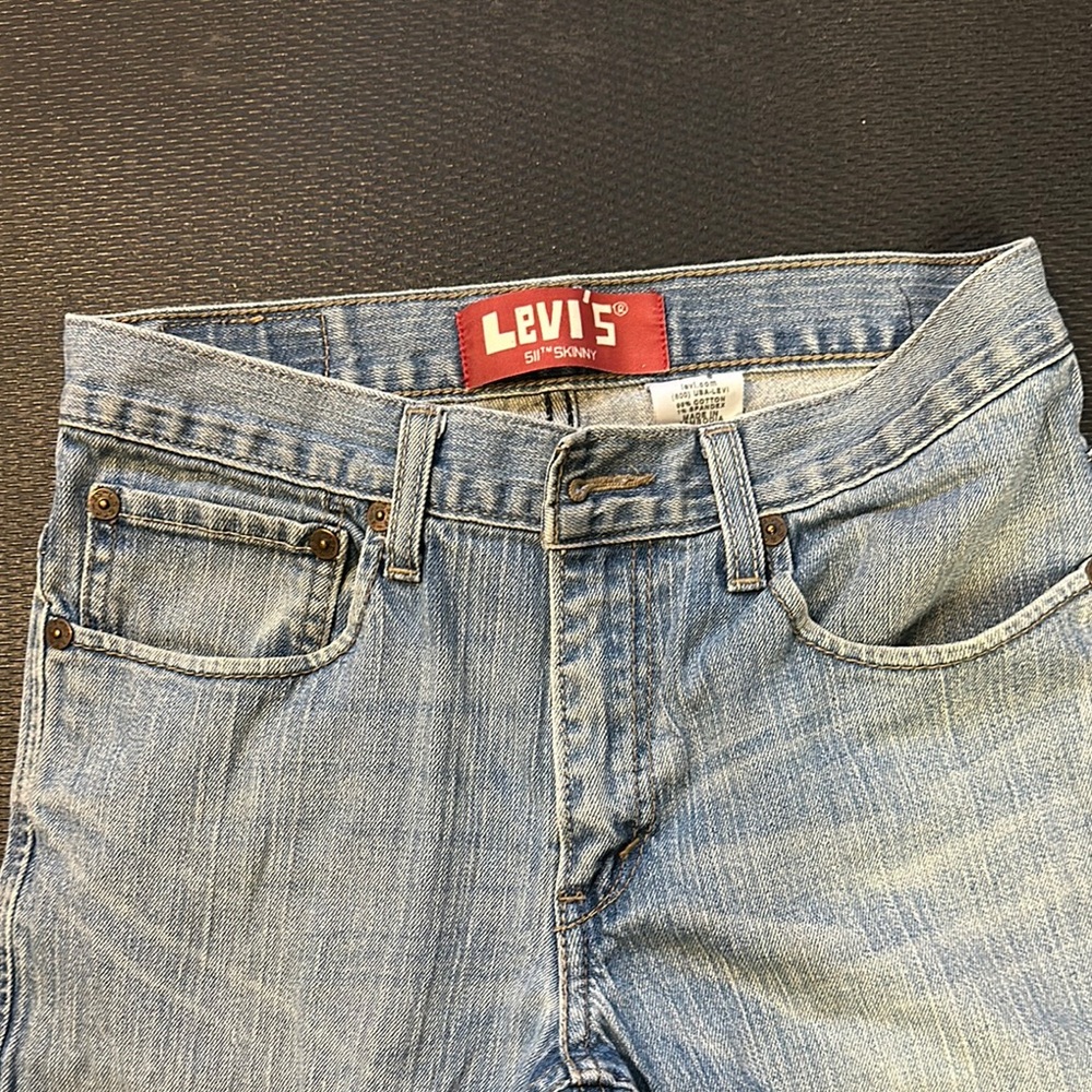 Levi's Men's Blue Jeans - Picture 4 of 9